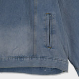 Elder Washed Denim Hood Anorak
