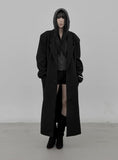 Lentz Pintuck Maxi Overfit Coat