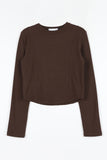 Hidden two-line simple tee