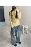 Ruby Slit Ribbed T-Shirt