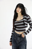 Fury stripe set top