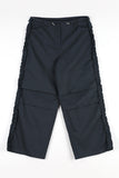 Side pinch frill pants