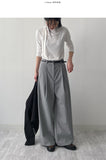 Tie Mock Neck Tee