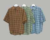 Tenta short sleeve check shirt