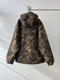 Military Camo Shell Parka