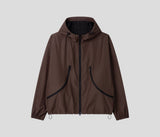 Wave Zipper Hood Windbreaker