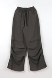 Small check back tape pants