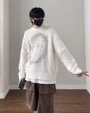 Brion Net Balloon Knit
