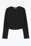 Hidden two-line simple tee