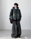 Strawn Hood Denim Jacket