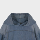 Elder Washed Denim Hood Anorak
