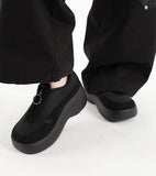 Wearable Platform Sole Sneakers
