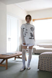 EL Ribbed Long Knee Socks