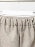 Brushed Banding Back Silt Long Skirt
