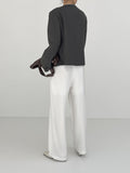 Lau High Waist Wide Slacks