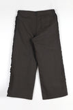 Side pinch frill pants
