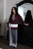 Zipper layered skirt