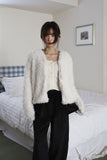 Fluffy Mongle Fur Cardigan
