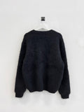 Snow heavy mohair cardigan