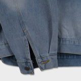 Elder Washed Denim Hood Anorak