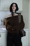 Multi circle studded big bag