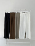 Lau High Waist Wide Slacks
