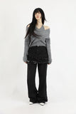 Tiered Layered Unique Jeans