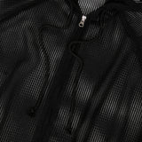 Trackline Mesh Hood Zip-up
