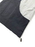 Nylon Two-Tone Half Zip-Up