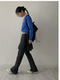 Chief Wrap Ribbed Bootcut Pants