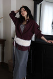Zipper layered skirt