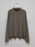 [unisex] Mochi Warmer Overfit Turtleneck T-shirt