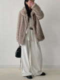 Foxy Half Loose Fit Fur Jacket