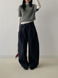 Ziya Wool Roll-up Half Knit