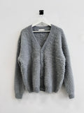 Snow heavy mohair cardigan