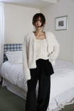 Fluffy Mongle Fur Cardigan