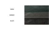 Curve Incision Crop Leather Padding