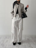 Bena Boucle No Collar Short Jacket