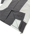 Nylon Two-Tone Half Zip-Up