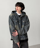 Strawn Hood Denim Jacket