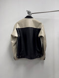 Racing Leather Biker Jacket