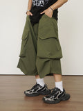 Melt Flow Crop Bermuda Pants