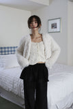 Fluffy Mongle Fur Cardigan