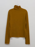 Reverse Cutting Warmer Mock Collar T-Shirt