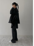 Chief Wrap Ribbed Bootcut Pants