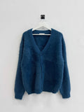 Snow heavy mohair cardigan