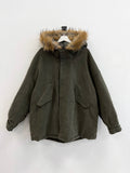 Alpaca Dumbled Winter Bomber Jacket