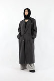 Maxi fit double long jacket