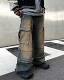 Vintage Frankette Cargo Denim