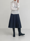 Console Tie Silky Blouse